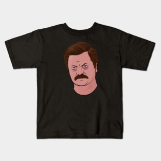 Ron Swanson Kids T-Shirt